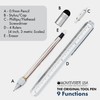 Monteverde One Touch Tool Stylus, 0.9mm Pencil, Silver