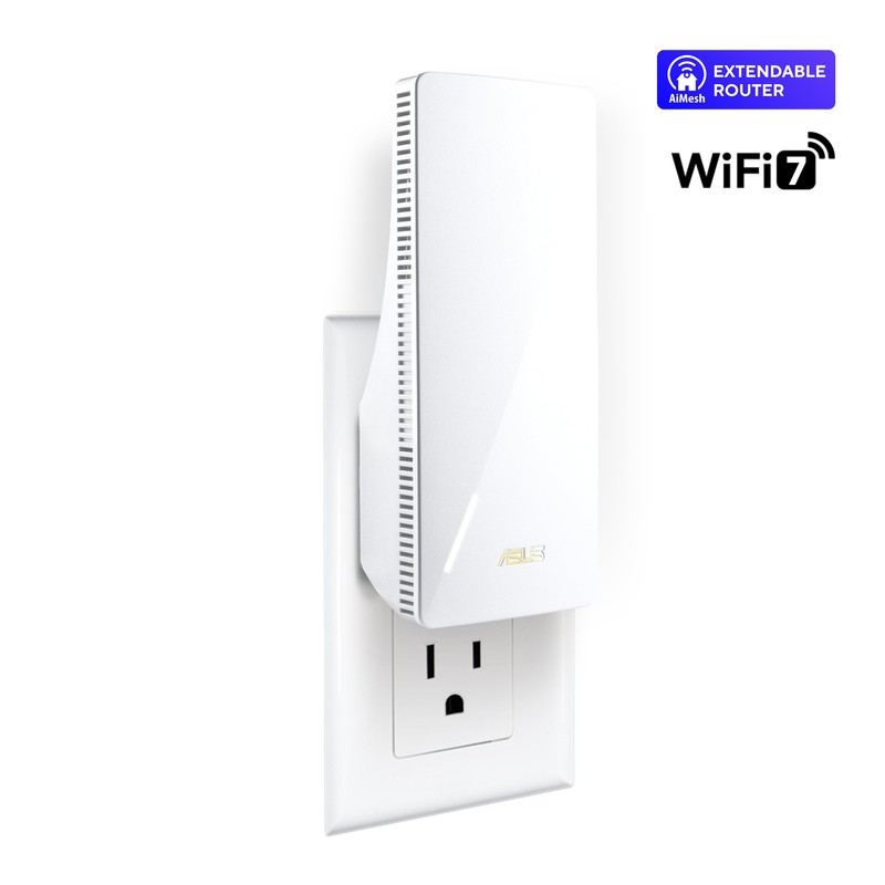 ASUS RP-BE58 BE3600 Dual Band WiFi 7 (802.11be) Range Extender,
