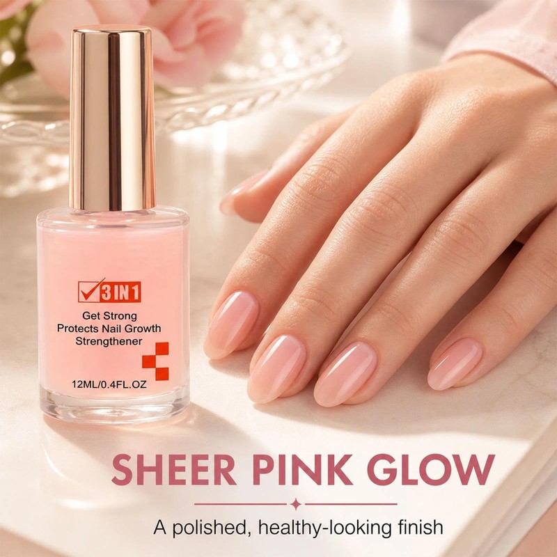 Nail Hardener Extra Strong And Growth, Nail Strengthener for Weak