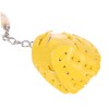 SUPVOX 2pcs Softball Keychains Miniature Baseball Glove Accessories for Key
