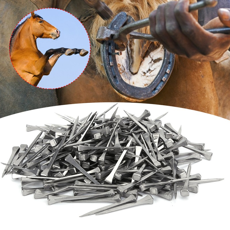 250Pcs High Quality Steel Horseshoe Nails E5 Accessory Horse Supply