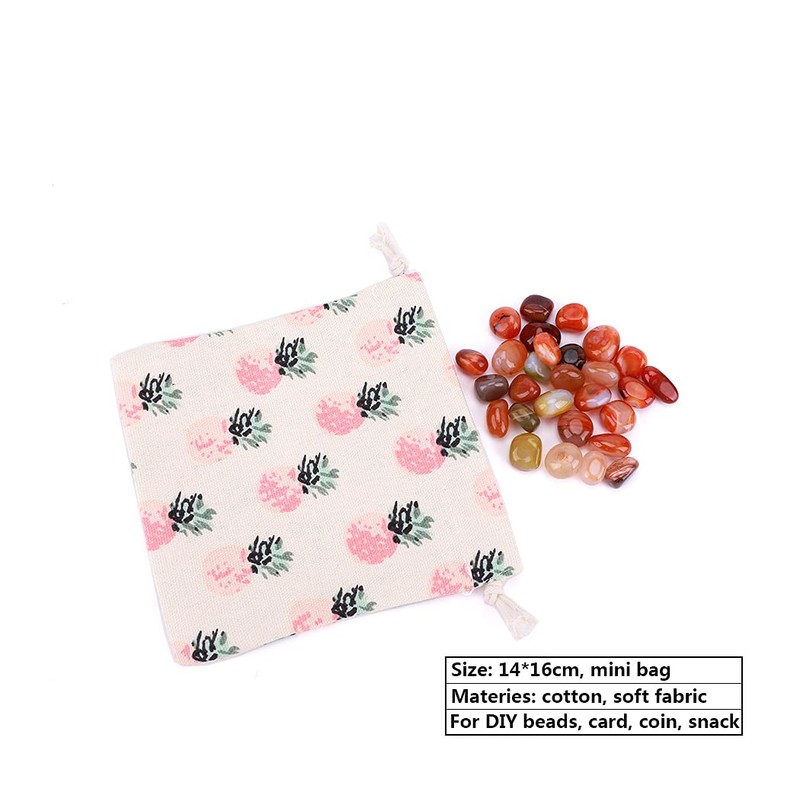Amoyie 3 pcs Drawstring Storage Bags Set for Cosmetic Travel