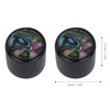 4 Pcs Electric Bass Knob Dome Metal High End Shell