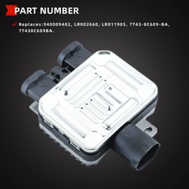 Engine Cooling Fan Control Module Fit for Volvo S60 S80 V40 V60 V70 XC60 XC70 for Land Rover LR2 2008-2012 Replace 940009402 7T43-8C609-BA LR011905