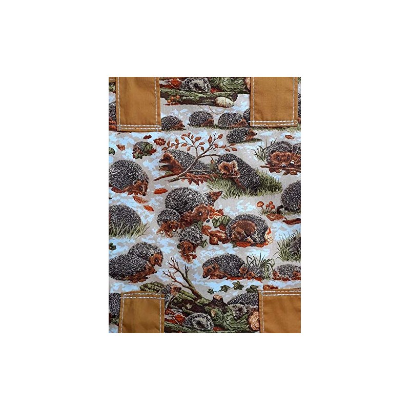 Catheter Leg Bag Holder. Cover. Hedgehogs.