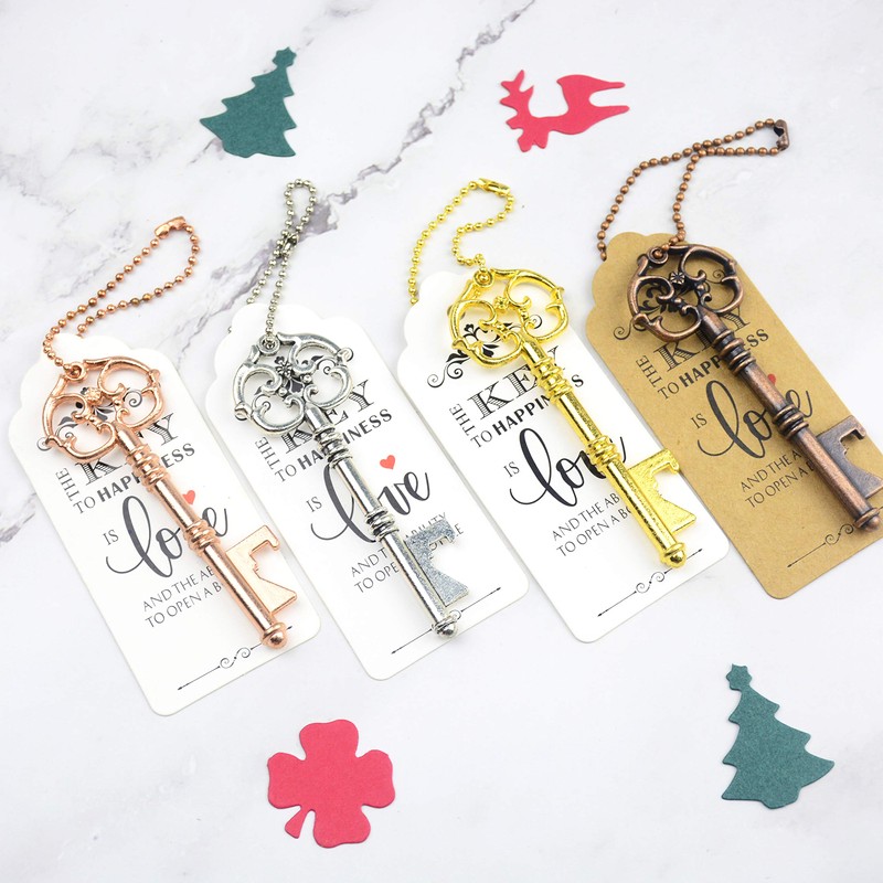 Makhry Mixed 20 Extra Large Key Shape Bottle Opener Rose