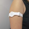 Sensor Armband Holder/Protector Compatible with Freestyle Libre 1/2 - White