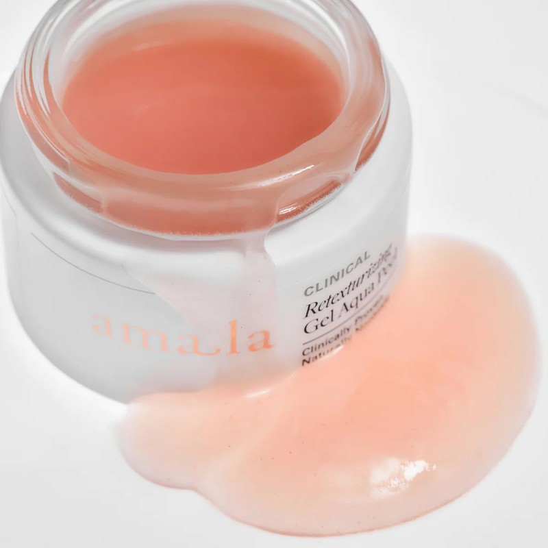 Amala Retexturing Gel Aqua Peel - Anti-Aging Facial Mask Promotes
