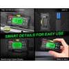 NJTY Digital Inclinometer with Backlit Display, ±0.3° Accuracy, Dual Magnetic