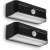 Home Zone Security Outdoor Solar LED Wall Lights - Motion