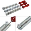 Steel Chain Saw Sharpening File Set Round Gauge File Handle