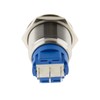 SeKi Stainless Steel Pressure Switch Diameter 16 mm Locking Protruding