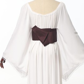 CAMDOM Mens Japanese Kimono Obi Belt Traditional Vintage Judo Samurai Waist Wrap Pre-tied Waistband