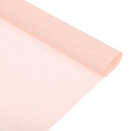 Rebower Crepe Paper Sheets, 50cm Wide 250cm Long Crepe Paper Roll Light Champagne Crepe Paper, [for Paper Flowers Making DIY Gift Wrapping Paper Crafts Party Streamers Deco]