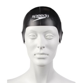 Speedo Badekappe Aqua V, Black, L, 8028950001