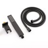 Gaosin Black Brass High Pressure Handheld Shower Head with Elbow