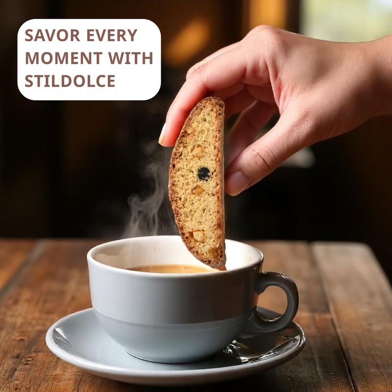 Stildolce Semi-Soft Fig Italian Biscotti Cookies | Made in Tuscany,