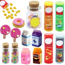 Miniature Food and Drink, Miniature Gnome Accessories, Miniature Dollhouse Accessories, Gnome Accessories, Kitchen, 1/12 Miniature Dollhouse Food Set, Miniature Food Gnome, Mini Food, Christmas