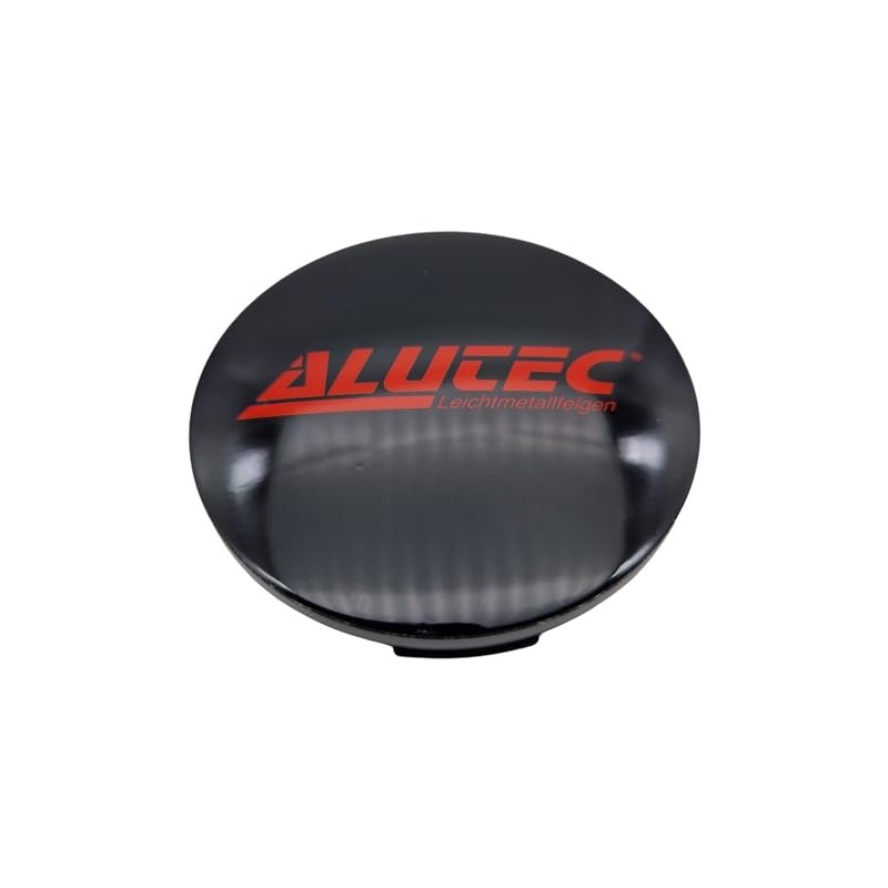 1 x Alutec Hub Cap 64 mm Glossy Black (N32)