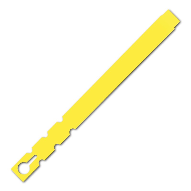 TAGKRAFTERS 9" x 3/4" Yellow - 250 Pcs - Plastic