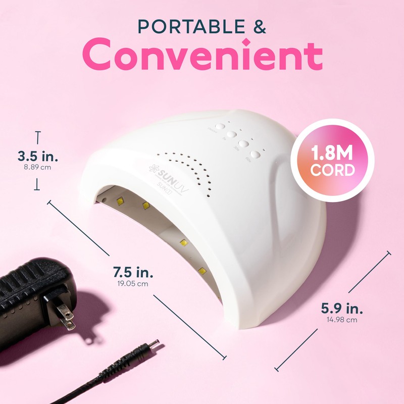 SUNUV UV LED Nail Lamp, Gel Light for Nail Polish