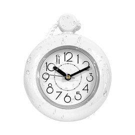 Bathroom Clock, Waterproof Clock, Wall Clock, Desk Clock, 2-Way, Wall Clock, Waterproof, Silent, With Strap and Stand, Waterproof Clock, Bathroom, Kitchen, Bath, Home Use, Stylish
