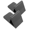 BIUDECO Bathroom Foot Mount Shaving Leg Stool Non-slip Surface Easy