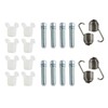 4 set 1964-1967 Chevelle headlight adjuster kit: Screws, Nuts, and