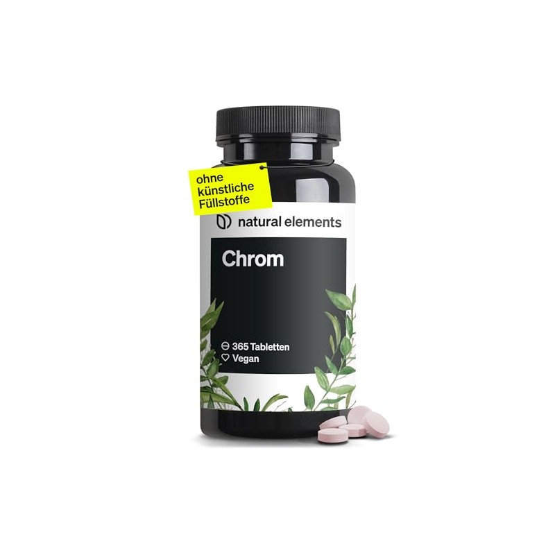 natural elements Chromium Picolinate Chromium - High Dose 200 mcg