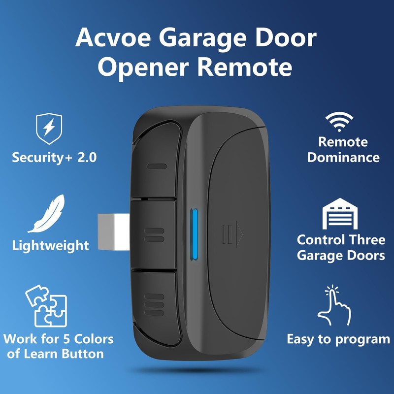 3 Garage Door Opener Remote for Chamberlain Liftmaster Craftsman Learn