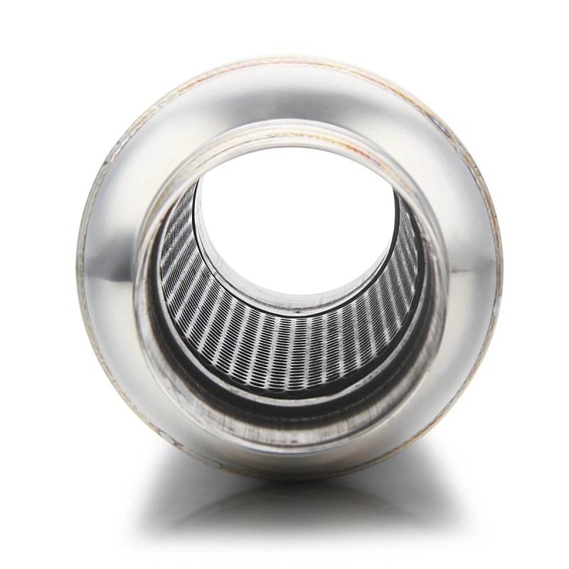 KEEPDSGN 3" Inlet/3" Outlet Exhaust Muffler Resonator Deep Tone For