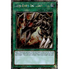 Red-Eyes Insight (Platinum Secret Rare) - RA03-EN061 - Platinum Secret Rare - 1st Edition