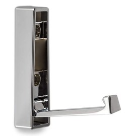 Set of 2 x Surface-Mounted Foldable Hook BARI 80 x 20 x 15 mm chromed with unique, convex Design of the Front Clothes Hook Foldable Clothes Rack Surface-Mounted Hook from SO-TECH®