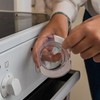 Cooker Knobs Child Lock Pack of 3 Transparent for Large