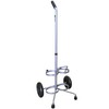 ResOne Lightweight Dual D/E Oxygen Tank Cart, Adjustable Handle, Durable