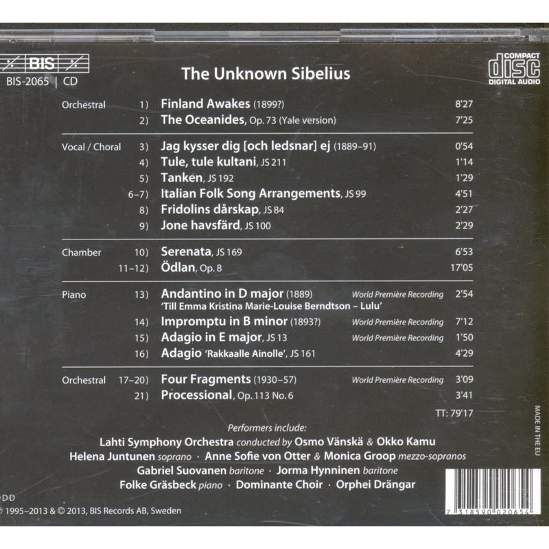 The Unknown Sibelius