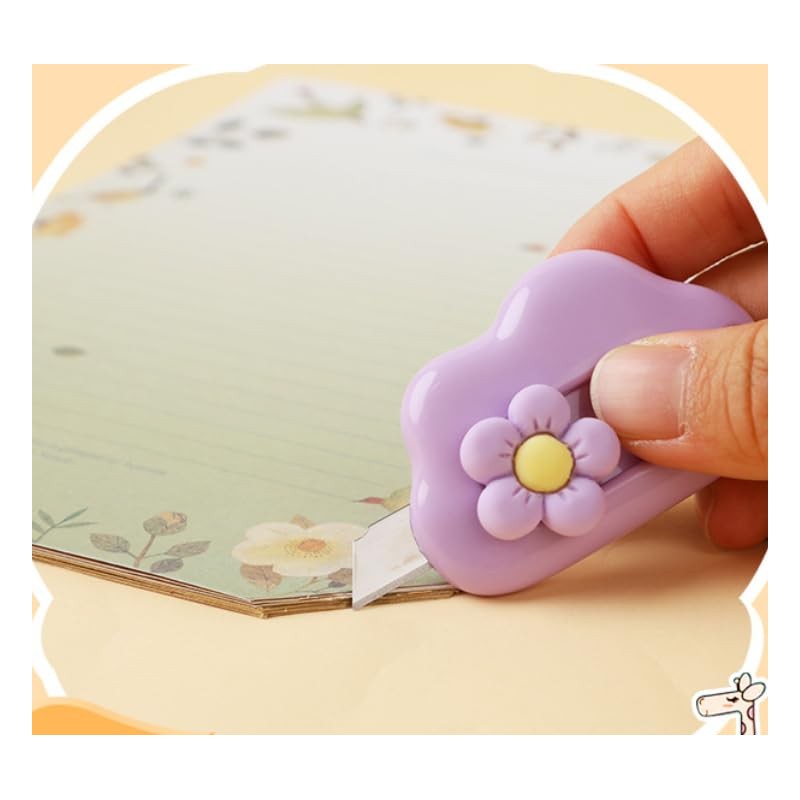 Feilguee 3 PCS Mini Box Cutter Mini Portable Utility Knive