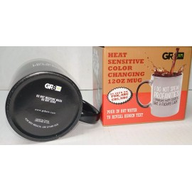Gr8am Heat Sensitive Color Changing 12 oz Mug " I Do Not Spew Profanities "