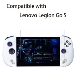 GXLYFG 3 Pack Tempered Glass Screen Protectors Compatible with Lenovo Legion Go S Handheld 2025, 8.0inch Full Coverage,Anti Scratch, Bubble Free, 9H Hardness