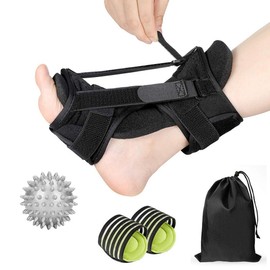 Plantar Fasciitis Relief Splint for Day Night Upgraded Adjustable Plantar Fasciitis Brace Night Splints for Plantar Fasciitis Foot Drop