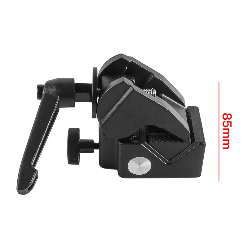 Tiardey Super Clamp with M5 1/4 Interface, Heavy Duty Crab