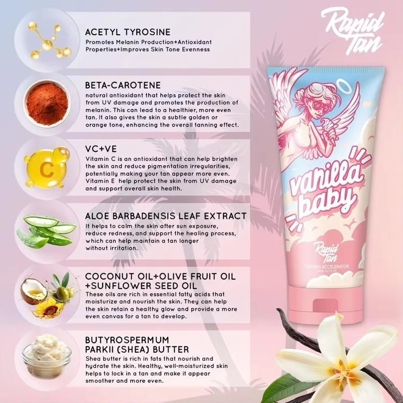 Rapid Tan Vanilla Baby
