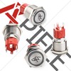 APIELE Rock Lights Switch, ON Off Rocker Toggle Push Button