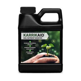 KARRIKAID Soil Nutrient Booster Premium Plant Nutrition Formula for Lush Gardens Promotes Growth Blooms and Soil Vitality Root Stimulator for Plants - 32 fl oz