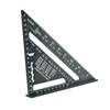 Rafter Square, 7 inch Triangle Carpenter Square Die-cast Aluminum Alloy