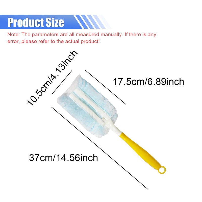 YoRise Duster Refills, Microfiber Cleaning Tools with 1 Handle, Heavy