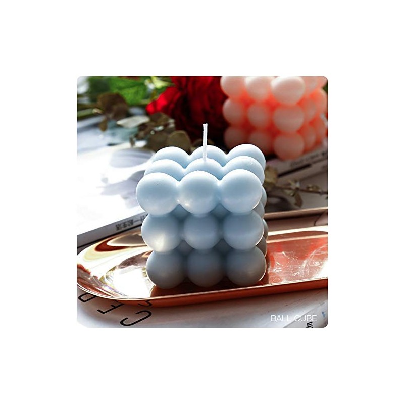 WhaleCreation 9-Ball Cube Aromatherapy Candle (Blue)