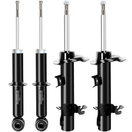 Aintier (Set of 4 Front Rear) for Cooper Shocks Absorbers Struts Set for 2002 2003 2004 2005 2006 for Mini for Cooper Amortiguadores - 334622 72266 334621 72265 341924 71112