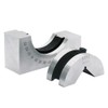 Angle V Block, Adjustable Micro Protractor with Wrench, Stainless Steel