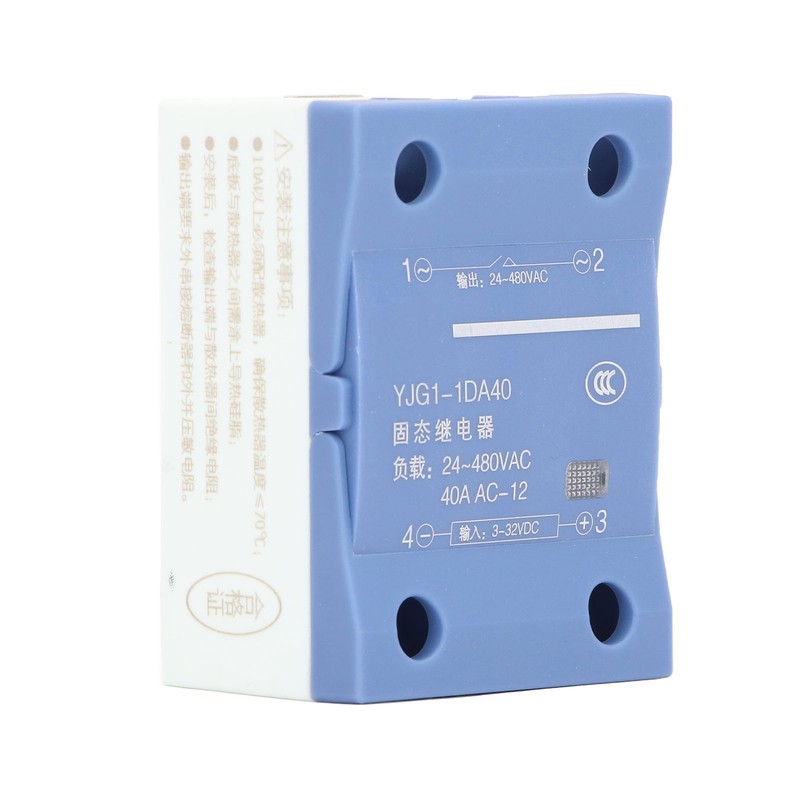 Solid State Relay 40A Single Phase DC 3‑32V Input AC